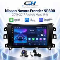 Audio vidéo compatible avec Nissan Navara Frontier NP300 2015-2017 4G WIFI Autoradio multimédia CarPlay sans fil Navigation GPS