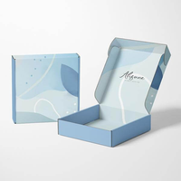 PR-Box-Verpackung Kleidung Karton Wellpappe Flugzeugboxen Maßgefertigte Versandboxen UV-Beschichtung Matt-Laminierung Prägung Schaumstoff