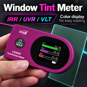Medidor de Transmisión de Película Solar Portátil LS161H con Medición de VLT, UVR, IR Dual y TSER - Product Image 3