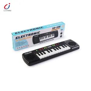 Funy 32 teclas de piano elétrico teclado musical com microfone