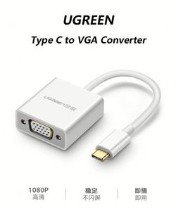 UGREEN Adaptateur USB C mâle vers VGA femelle 1080P Convertisseur Type C vers VGA pour MacBook Transfert haute vitesse - Product Image 5