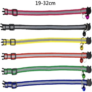 <strong>2026</strong> Manufacturer Adjustable Cat <strong>Collar</strong> With Bell <strong>Pet</strong> <strong>Collar</strong> for Kitten Puppy Dropshipping Cats Necklace <strong>Collar</strong> - Product Image 6