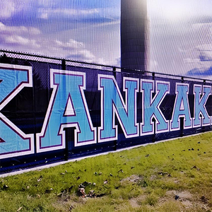 Quảng cáo UV ngoài trời in hàng rào tòa kính chắn gió Gallery - Product Image 1