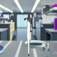 Conception colorée de pipette mécanique entièrement autoclavable de HiPette pour l'identification facile