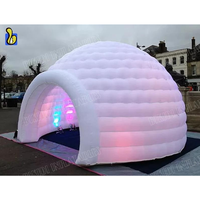 Prix de gros Tente dôme gonflable pour salon professionnel Igloo gonflable pour fête et événement