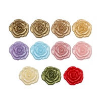 Cire à cacheter autocollante 3D effet laque rose rétro, qualité supérieure, pour invitations de mariage, boîtes cadeaux, décoration DIY