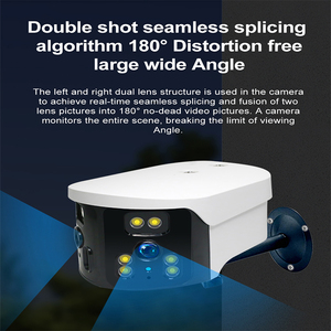 Wistino Dual Lens PIR Wifi Cctv <strong>Camera</strong> Outdoor Night Vision Full <strong>Color</strong> Motion Detection Alarm Security <strong>Camera</strong> Wifi - Product Image 2