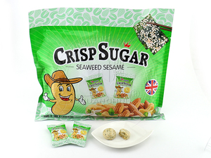 Caramelos de Algas Marinas Saladas Dulces con Sésamo <span class=keywords><strong>y</strong></span> Nueces, Éxito de Ventas 2020 - Product Image 2