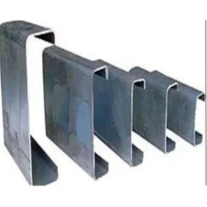 Ss400 S235jr S355jr S355j2 A36 Q235 Q355 Galvanized Carbon Hot Rolled Stainless U Beam Steel C Channel