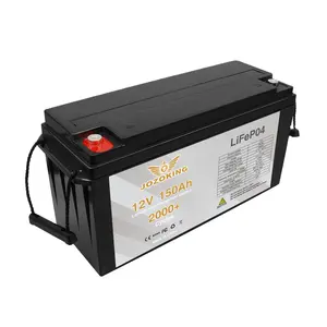 Batterie Rechargeable au Lithium-Ion Lifepo4 12v, Offre Spéciale ah(12, 8v, 150ah), remplacement au plomb