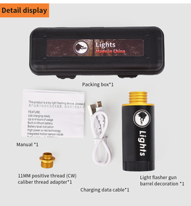 Mô Phỏng <span class=keywords><strong>Spitfire</strong></span> <span class=keywords><strong>Tracer</strong></span> Đơn Vị Nhẹ Hơn Chiến Thuật Tự Động Ánh Sáng Bbs Phát Sáng Trong Bóng Tối Cho 14Mm CCW/11Mm - Product Image 3