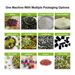 Machine d'emballage verticale automatique pour granulés : riz, haricots, céréales, arachides, noix, graines, aliments surgelés (formage, remplissage, scellage) - Product Image 6