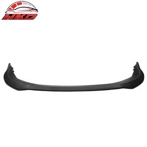 Lèvre de pare-chocs avant compatible avec Honda Accord 2023-2025 11e génération, style V2, spoiler noir mat, 3 pièces, pièces automobiles de haute qualité, kit carrosserie - Product Image 3