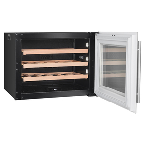 Vente en gros d'usine de design OEM pour bouteilles de <span class=keywords><strong>vin</strong></span> Réfrigérateur à <span class=keywords><strong>vin</strong></span> électrique VI24S 24 bouteilles Température électronique 45 R600a 220 - Product Image 5