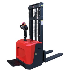 Fábrica al por mayor 1,5 toneladas apilador eléctrico precio resistente al desgaste Pu rueda apilador eléctrico 1500kg - Product Image 1