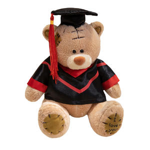 Juguete de peluche para niños, oso de peluche, muñeco de trapo, oso médico, muñeco de algodón PP, sombrero de peluche bonito de alta calidad y vestido, regalos de muñecas de animales - Product Image 5