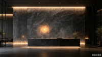 Dalle de marbre translucide de luxe en pierre naturelle Saussurea Sunset Snow pour la décoration murale et de sol des villas modernes