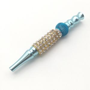 Embouts de bouche en métal pour narguilé de luxe Diamond Bling Shisha Accessoires pour fumeurs avec un design élégant pour femmes et des techniques de laque - Product Image 5