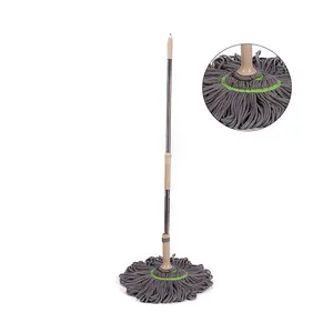 Dễ Dàng Sử Dụng Lau Sàn Sợi Nhỏ Twist Mop Đối Với Hộ Gia Đình