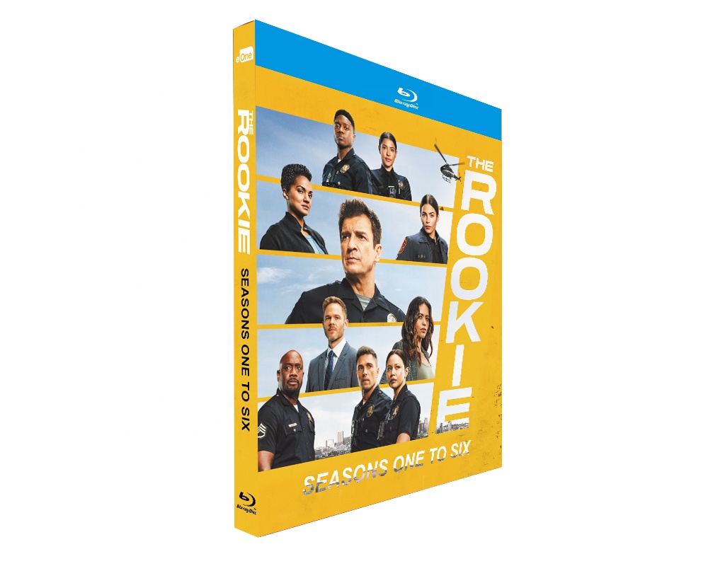 BLU RAY The Rookie Seasons 1-6 DVD Collection - Disc Duplication