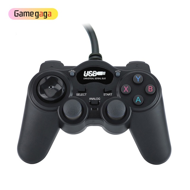 Gamgaga HD-038Y 3-in-1 Wireless BT Joystick Gamepad with AA Battery for /PC/Android/TV (10-15M Range)