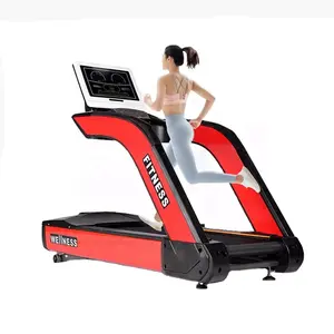 SP Commercial Cardio LCD tapis de course équipement de Fitness tapis de course à écran tactile avec TV et WIFI tapis de course électrique commercial