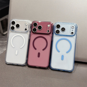 Funda Magnética Transparente de Silicona Suave con Carga Inalámbrica para iPhone 18 Pro Max 17 16Pro Max, Nueva Cubierta Transparente Antigolpes - Product Image 2