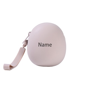 Monedero de Silicona con Cierre de Cremallera, Mini Bolsa de Almacenamiento para Auriculares, Diseño Lindo y Moderno, Portátil, Unisex, Modelo 65 - Product Image 1
