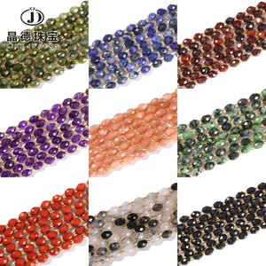 Jingde Jewelry Offre Perline di Cristallo Naturale e Giada 6x8mm, Sciolte, Accessori Fai-da-Te, Prodotti Semi-Lavorati e Accessori - Product Image 1