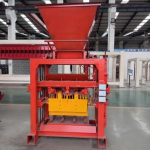 Qt4-35 HongFa Verbundstein-Herstellungsmaschine mit Motor Ziegelproduktionslinie & Austauschbare Form für Verschiedene Formen - Product Image 2