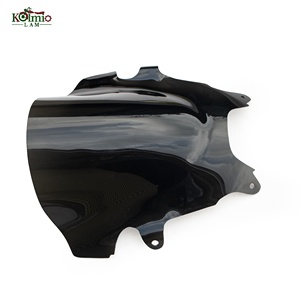KOLMIO-LAM adapté pour GSF600 GSF1200 pare-brise pare-brise déflecteur de verre avant pour Suzuki <span class=keywords><strong>Bandit</strong></span> <span class=keywords><strong>GSF</strong></span> 600 2000-2005 <span class=keywords><strong>GSF</strong></span> <span class=keywords><strong>1200</strong></span> - Product Image 5
