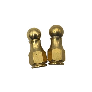 Trung Quốc Nhà sản xuất phần cứng <span class=keywords><strong>CNC</strong></span> chuyển các bộ phận Bonnet bóng đầu strut Stud Bolt chủ đề tùy chỉnh bóng đầu vít - Product Image 3