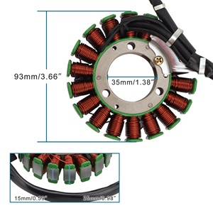 GOOFIT GZ150 Bobine d'allumage de stator de moto à 18 pôles pour générateur Suzuki <span class=keywords><strong>Magneto</strong></span> Stator Coil Engine <span class=keywords><strong>Parts</strong></span> - Product Image 2