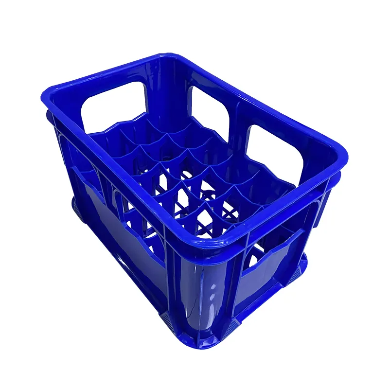 उच्च गुणवत्ता Stackable कारोबार बॉक्स संभाल परिवहन प्लास्टिक संग्रहण बढ़ते के साथ शराब बॉक्स