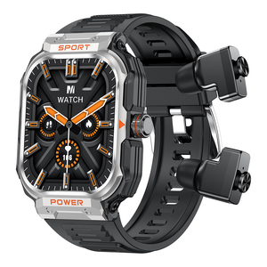 Outdoor Sport Smart <b>Watch</b> TWS BT Earphone 2.1Inch Touch Screen Sport NFC Health <b>With</b> Earbuds Outdoor Best Smart <b>Watch</b> for Men IP - Product Image 6