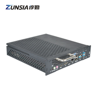 Ordinateur OPS de 13ème 12ème génération Core I7 I5 195x180x42mm 4K Win11 Pro DDR4 16GB 512GB 80 broches Enfichable Digital Signage OPS Mini PC
