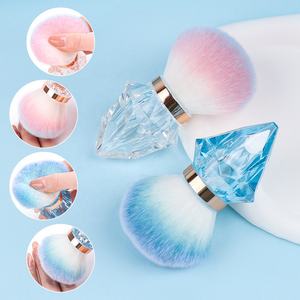 Diseño <span class=keywords><strong>de</strong></span> cono Cómodo Limpieza suave Cepillo <span class=keywords><strong>de</strong></span> polvo cosmético Maquillaje Removedor personalizado Cepillo <span class=keywords><strong>de</strong></span> polvo <span class=keywords><strong>de</strong></span> <span class=keywords><strong>uñas</strong></span> rosa - Product Image 4