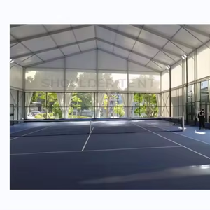 Cubiertas de pista de Pádel para exteriores personalizadas diseños de techo de panel carpas de pista de Pádel de China para <span class=keywords><strong>Centro</strong></span> Deportivo - Product Image 1