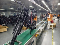 Yetişkinler için F18 Elektrikli Arazi Motosikleti, Tam Süspansiyonlu Off-Road Motosiklet, NFC Şifreli Kilit Açma Sistemli