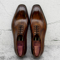 2026 Französische Goodyear Welted Büroschuhe für Herren Hochwertige Echtleder-Schuhe für Männer Komfortable Formelle Herrenschuhe