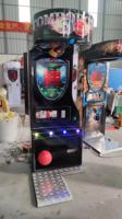 Nouvelle conception de machine de boxe à monnayeur, jeu d'arcade électronique de fitness avec fonctions de frappe et de coup de pied pour gymnases, centres de divertissement familial (FEC) et centres commerciaux