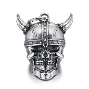 YK Good Luck 3d <span class=keywords><strong>Casque</strong></span> Viking léger Skull Biker Gremlin Guardian Cloche de <span class=keywords><strong>moto</strong></span> - Product Image 1