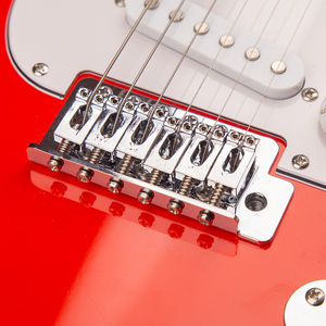 Gecko Nhà Máy Giá Dây <span class=keywords><strong>C</strong></span>ụ Maple <span class=keywords><strong>C</strong></span>ổ Guitarra Electrica Basswood <span class=keywords><strong>C</strong></span>ơ Thể Màu Đỏ Điện Guitar Cho Người Mới Bắt Đầu - Product Image 3