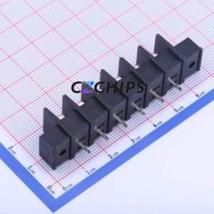 KF35SM-8.25-6P Barrier Terminal Block Through hole Component (THT),P=8.25mm Connector Two Sides 8.25mm 1x6P Straight Pin - Product Image 2