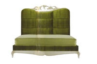 Lit en bois de chêne massif au design traditionnel élégant, panneau en contreplaqué, mousse haute densité durable, utilisation en chambre d'hôtel, mobilier Haoyu