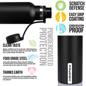 กระติกน้ำเก็บความร้อนสแตนเลส304พร้อมที่จับสบาย - Product Image 5