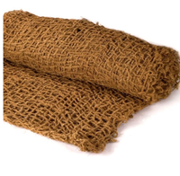 Tapis en fibre de coco naturelle tissée pour jardinage, plantes grimpantes, amélioration du sol, contrôle de l'érosion, écologique