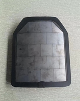 Plaque de protection tactique en céramique 4 IV, insert rigide PE + carbure de silicium et d'alumine pour gilet pare-balles