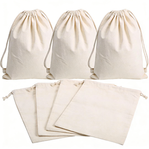Sacs fourre-tout en toile recyclables en gros avec fermeture à cordon, emballage textile imprimé à l'écran - Product Image 4