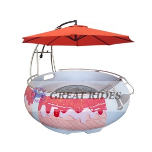 Moins cher 2.5m <span class=keywords><strong>bateau</strong></span> de loisirs 8 personnes <span class=keywords><strong>rond</strong></span> <span class=keywords><strong>Barbecue</strong></span> beignet <span class=keywords><strong>bateau</strong></span> <span class=keywords><strong>Barbecue</strong></span> salle à manger <span class=keywords><strong>bateau</strong></span> à vendre - Product Image 1